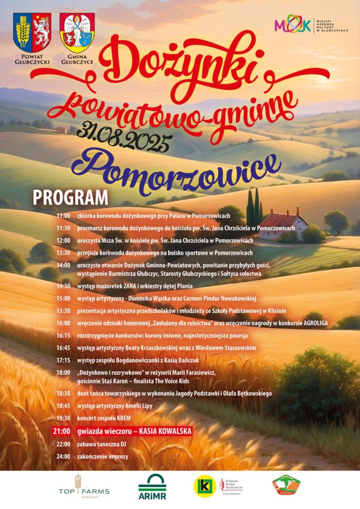 531490452_1192910756201862_831931461839630912_n-724x1024 Święto Plonów w Pomorzowicach – Dożynki Powiatowo-Gminne już 31 sierpnia 2025!