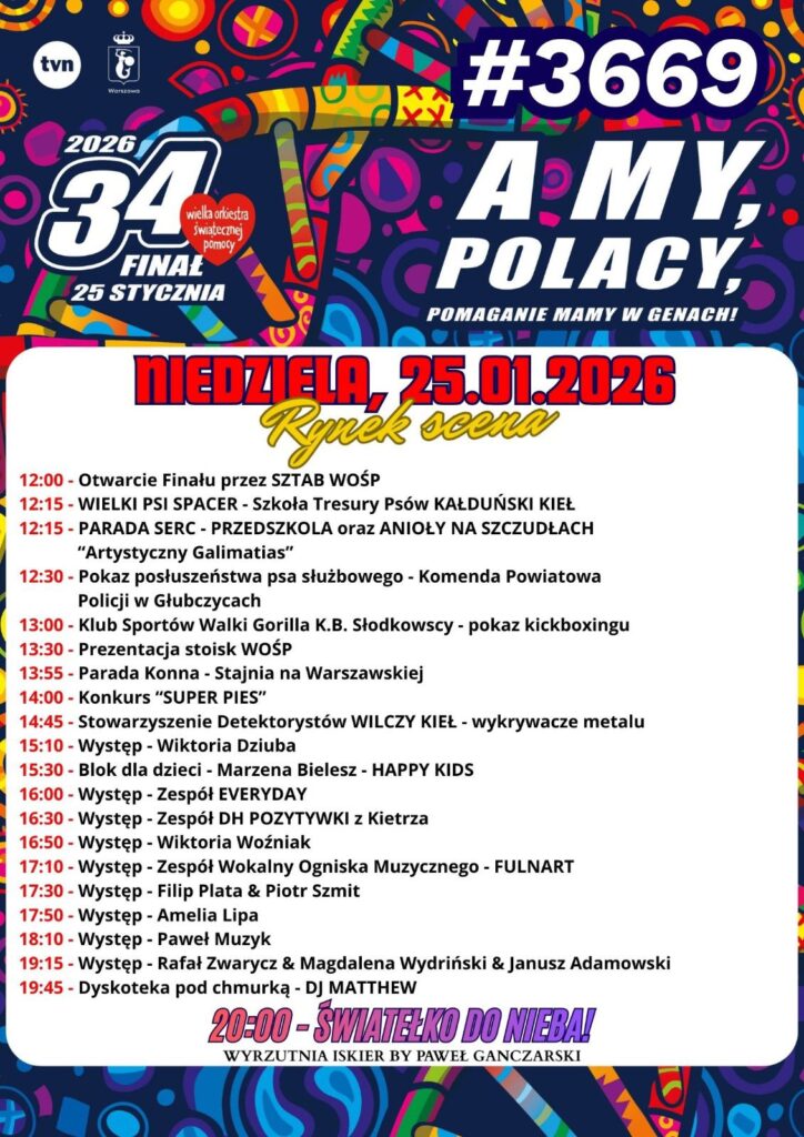 616803693_122230973798148323_7639679294104824839_n-724x1024 Finał Wielkiej Orkiestry Świątecznej Pomocy w Głubczycach