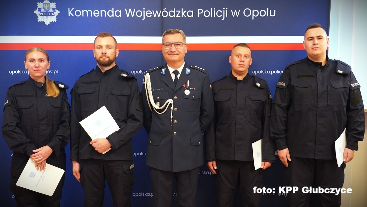 Nowi Policjanci KPP Głubczyce