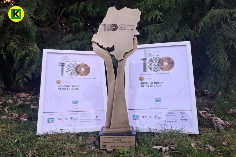 Kombinat Rolny Kietrz z prestiżowymi wyróżnieniami w Złotej Setce Opolszczyzny 2025