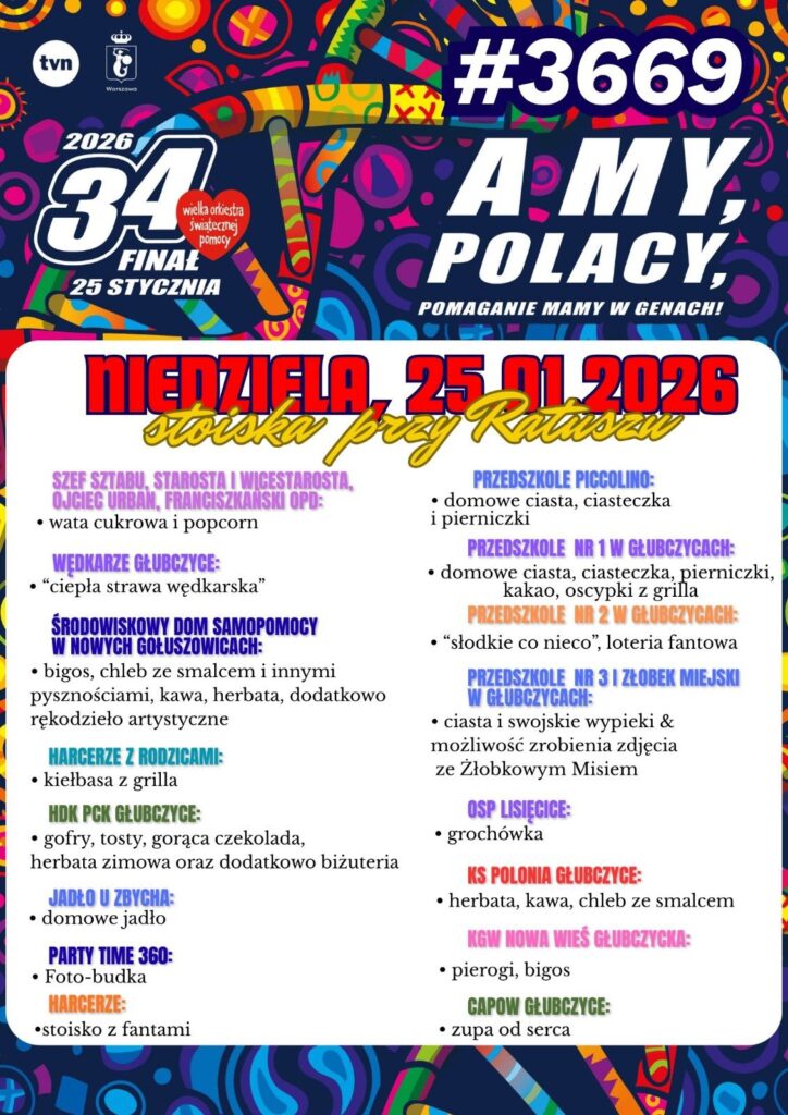 616036961_122230973846148323_1136774185687827363_n-724x1024 Finał Wielkiej Orkiestry Świątecznej Pomocy w Głubczycach