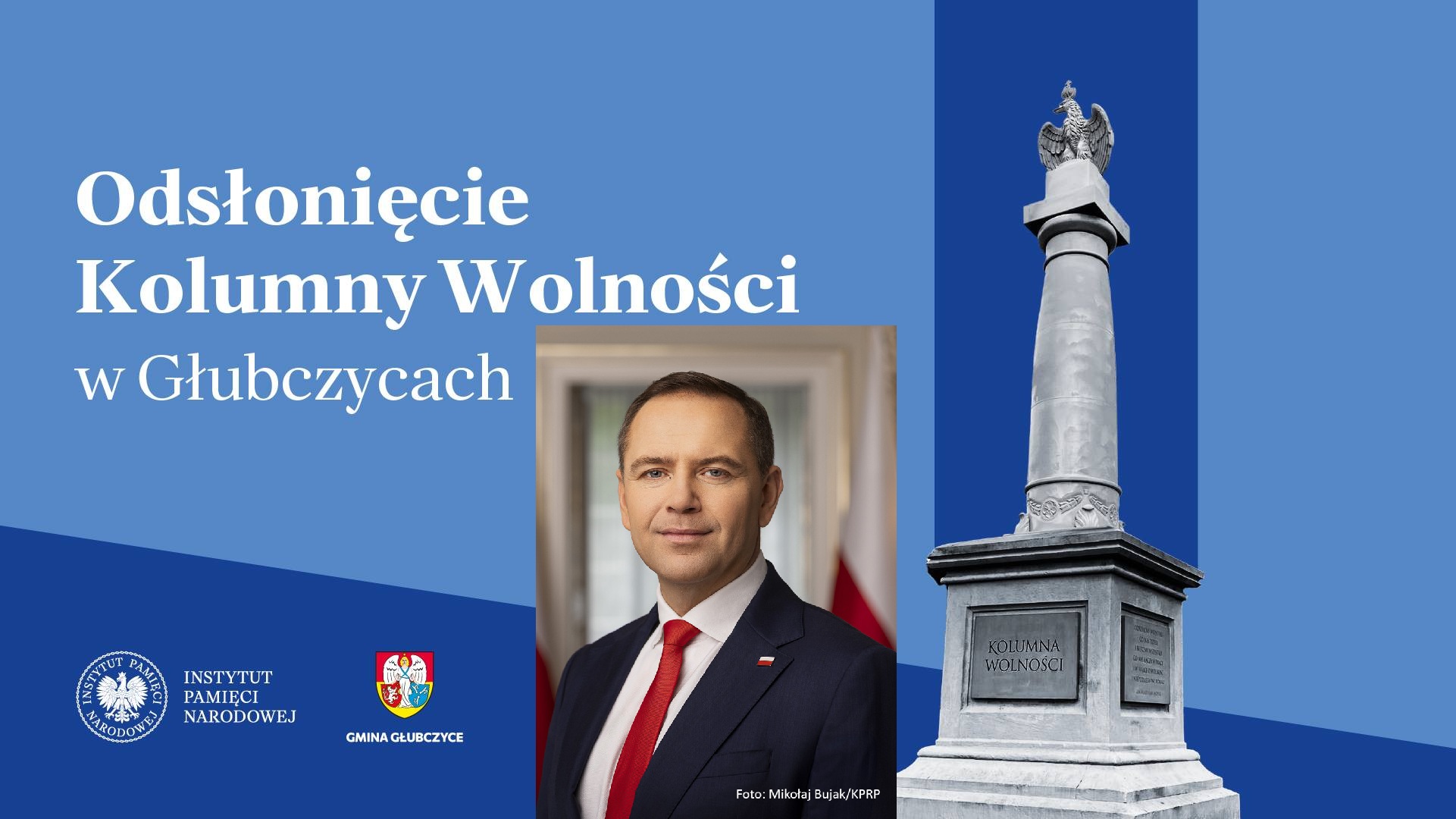 UROCZYSTE ODSŁONIĘCIE KOLUMNY WOLNOŚCI / Karol Nawrocki