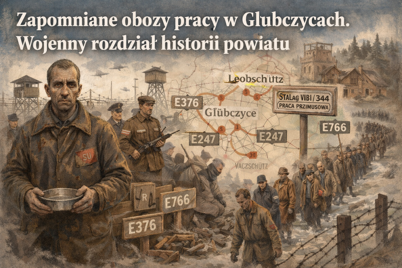 Zapomniane obozy pracy w Głubczycach