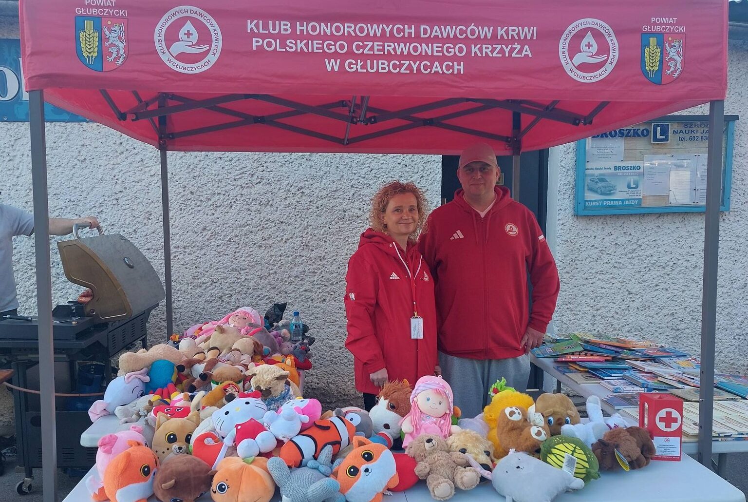 Charytatywna akcja podczas meczu w Głubczycach